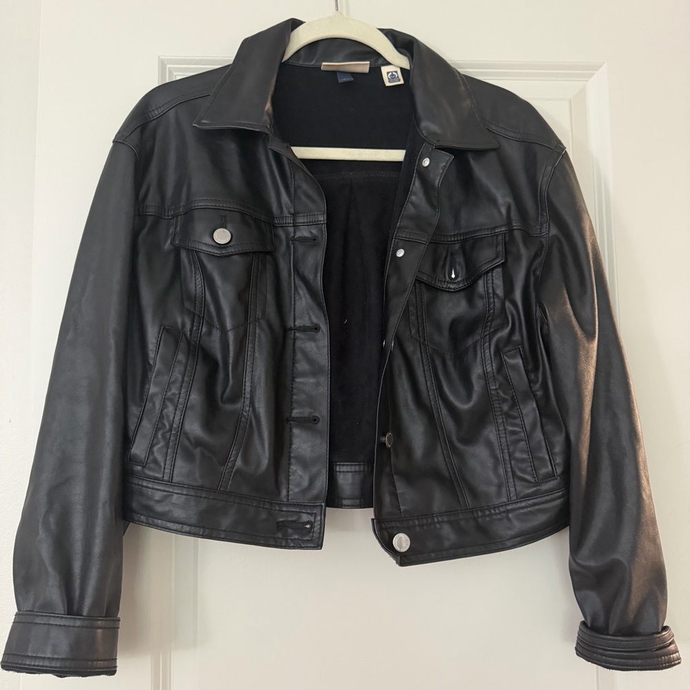 Universal Thread Black Leather Jacket